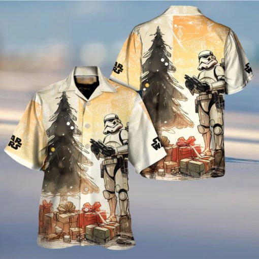 Christmas Star Wars Stormtrooper Christmas Holiday Hawaiian Shirt