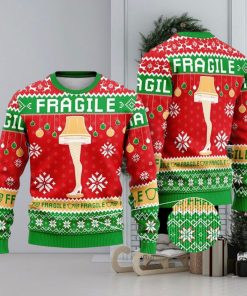 Christmas Story Fragile Ralphie Parker Christmas Movie Christmas Party 3D Sweater