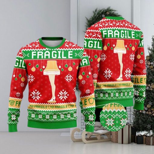 Christmas Story Fragile Ralphie Parker Christmas Movie Christmas Party 3D Sweater