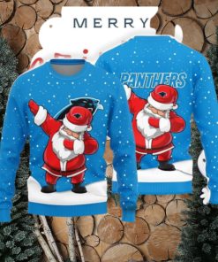 Christmas Sweater Carolina Panthers Dab Santa Limited Edition 3D Sweater