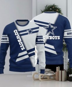 Christmas Sweater Dallas Cowboys Basic Pattern Limited Edition 3D Sweater