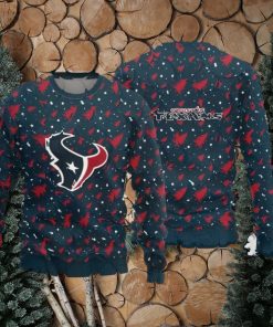 Christmas Sweater Houston Texans Christmas Pine Tree Patterns Pattern 3D Sweater