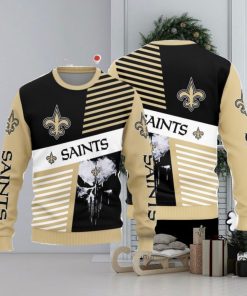 Christmas Sweater Orleans Saints Skull Pattern Limited Edition 3D Sweater