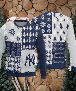 Christmas Sweater York Yankees Christmas Pine Trees Pattern Limited Edition 3D Sweater