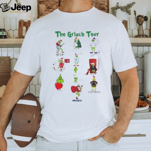 Christmas The Grinch Eras Tour shirt