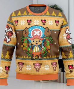 Christmas Tony Chopper One Piece Manga Anime Ugly Christmas Sweater