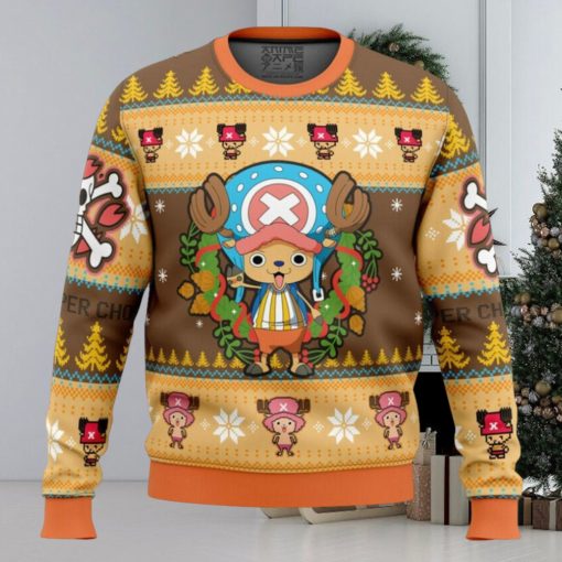 Christmas Tony Chopper One Piece Manga Anime Ugly Christmas Sweater