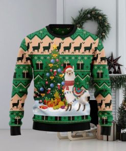 Christmas Tree Llama Ugly Christmas Sweater Gift For Men And Women