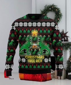 Christmas Tree Rex Drink Beer Ugly Christmas Sweater Impressive Gift For Men And Women