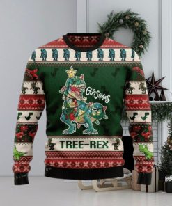 Christmas Tree Rex Womens Ugly Sweater