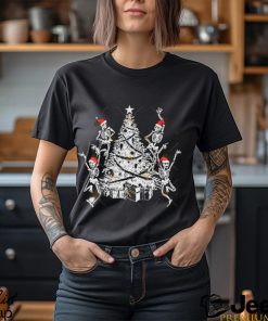 Christmas Tree Skeleton Dancing Shirt