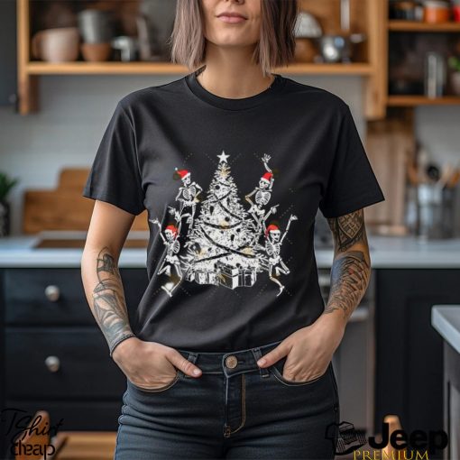 Christmas Tree Skeleton Dancing Shirt