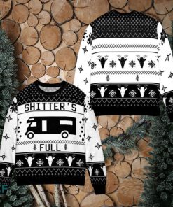 Christmas Vacation Shitters Black Ugly Christmas Sweaters Style Gift