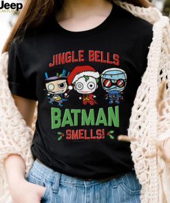 Christmas Villains Jingle Bells Batman Smells T Shirt, Batman Christmas Shirt