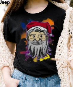 Christmas Vintage Santa Clause Pierced' Unisex Poly Cotton T Shirt