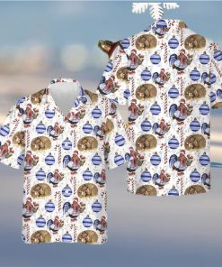 Christmas Winter Holiday Symbol Hawaiian Shirt Funny Animals Christmas Shirt Gift Ideas