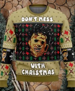 Christmas in Texas Leatherface Ugly Christmas Sweater