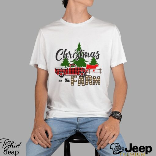 Christmas on the Farm T Shirt