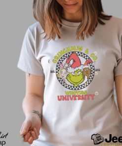 Christmast Grinch EST 1957 Whovile university Shirt