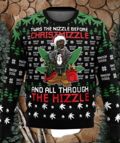 Christmizzle Snoop Dogg Ugly Christmas Sweater