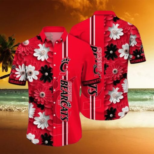 Cincinnati Bearcats NCAA3 Flower Hawaii Shirt For Fans