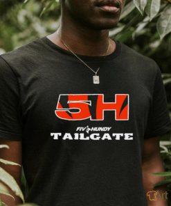 Cincinnati Bengals 5H Five Hundy tailgate logo shirt