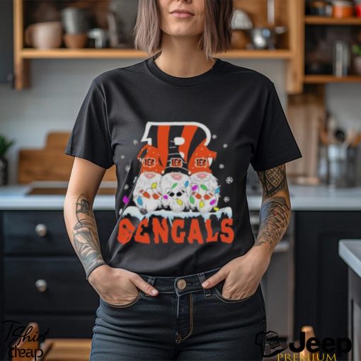 Cincinnati Bengals Football Gnomes Christmas 2023 Shirt