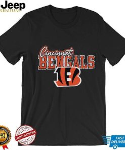 Cincinnati Bengals Gameday Couture s In The Spotlight Tonal Leopard ShirtPullover