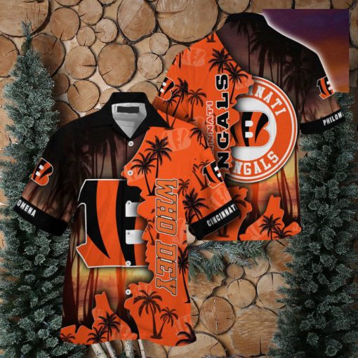 Cincinnati Bengals NFL Customized Summer Hawaii Shirt For Sports Enthusiasts