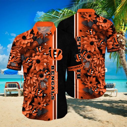 Cincinnati Bengals NFL Hawaiian Shirt Custom Shorts Aloha Shirt