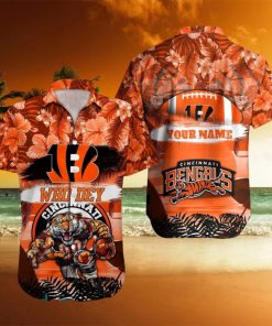 Cincinnati Bengals NFL Hawaiian shirt Custom Name Summer Gift