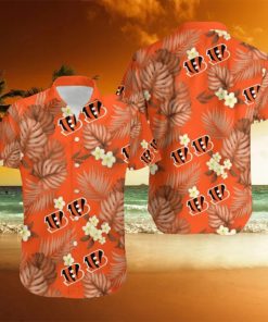 Cincinnati Bengals New Style 3D Flower Hawaiian Shirt For Men Women