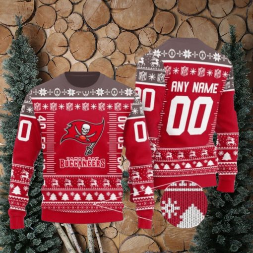 Cincinnati Bengals Reindeer Christmas Tree Parttern Ugly Christmas Sweaters