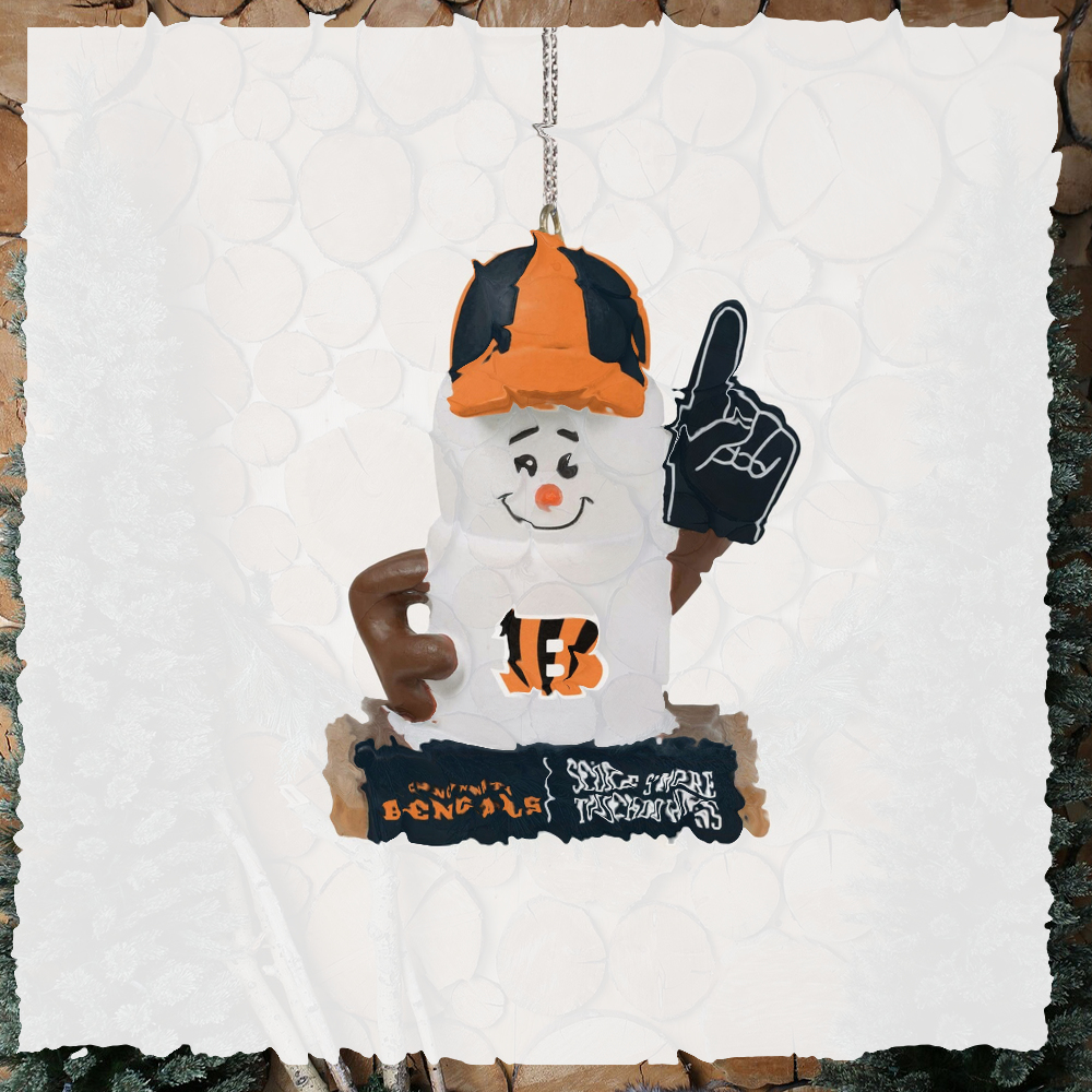 Cincinnati Bengals Smores Ornament