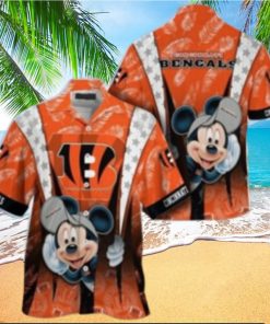 Cincinnati Bengals nfl mickey mouse Hawaiian Shirt custom for fan