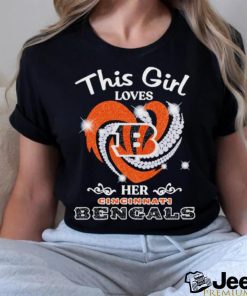 Cincinnati Bengals this girl loves football shirt