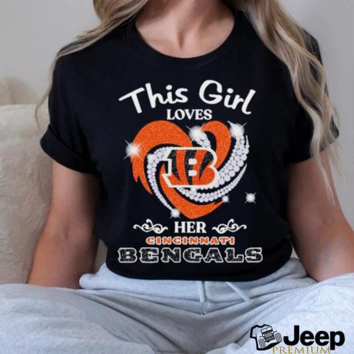 Cincinnati Bengals this girl loves football shirt