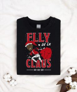 Cincinnati Red Elly De La Claus Christmas Shirt