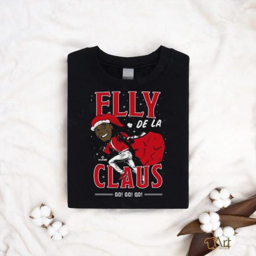 Cincinnati Red Elly De La Claus Christmas Shirt