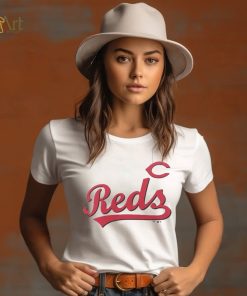 Cincinnati Reds Fanatics Branded White Hot Shot T Shirt