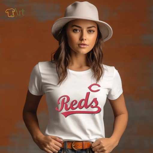 Cincinnati Reds Fanatics Branded White Hot Shot T Shirt