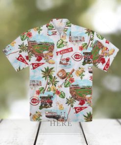 Cincinnati Reds Hawaiian Shirt Cincinnati Reds Scenic Best Hawaiian Shirts