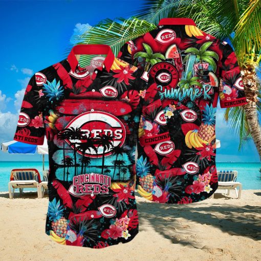 Cincinnati Reds MLB Hawaiian Shirt Warm Season Aloha Shirt