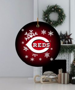 Cincinnati Reds MLB Xmas Gifts For Fan Christmas Tree Decorations Ornament