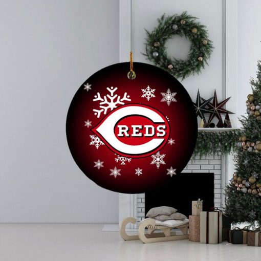 Cincinnati Reds MLB Xmas Gifts For Fan Christmas Tree Decorations Ornament