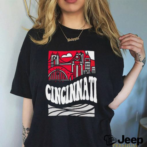 Cincinnati Reds baseball Cincinnati postcard shirt