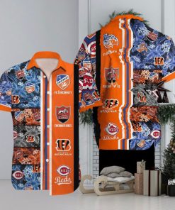 Cincinnati Sport Teams Hawaiian Shirt Sport Fans Lover Gift
