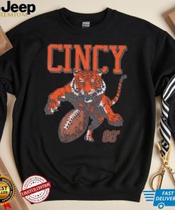 Cincinnnati Cincy football tiger attack ’68 shirt