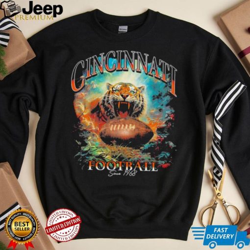 Cincinnnati tiger football 1968 shirt