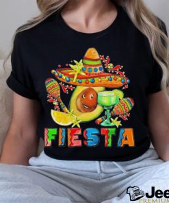 Cinco De Mayo Fiesta With Avocado And Sombrero Shirt